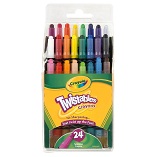 Crayola Mini Twistables Crayons 24 CT Crayola Mini Twistables Crayons 24 CT